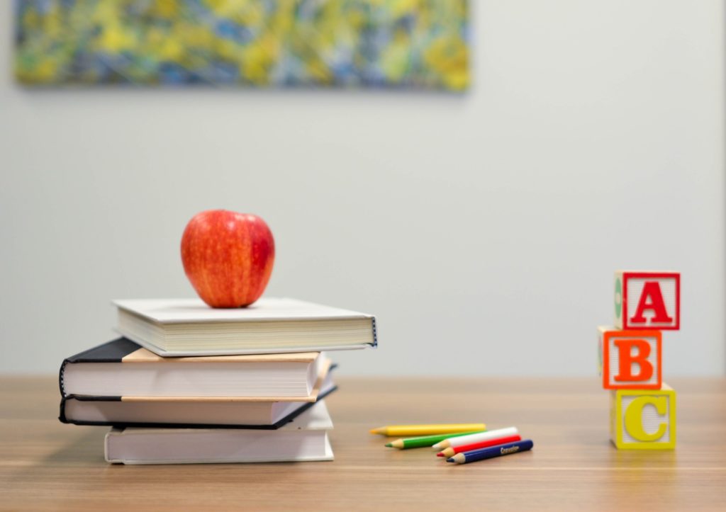 books and blocks as activities for kids